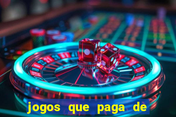 jogos que paga de verdade via pix